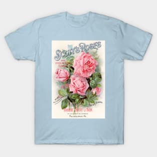 Scott's Roses, Seed Catalogue T-Shirt